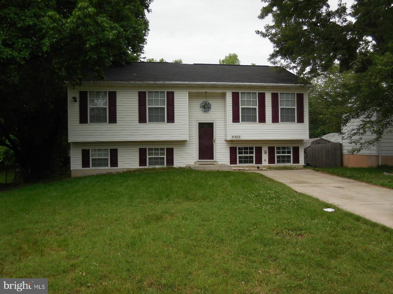 6322 Springbrook Lane Clinton, MD 20735 - Photo 2 of 9 a view of house with a yard