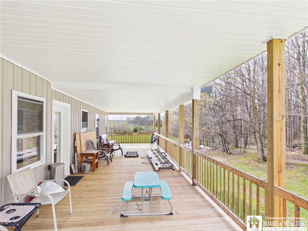 9480 Ravlin Hill Road French Creek, NY 14724 - Photo 12 of 44 Back Porch