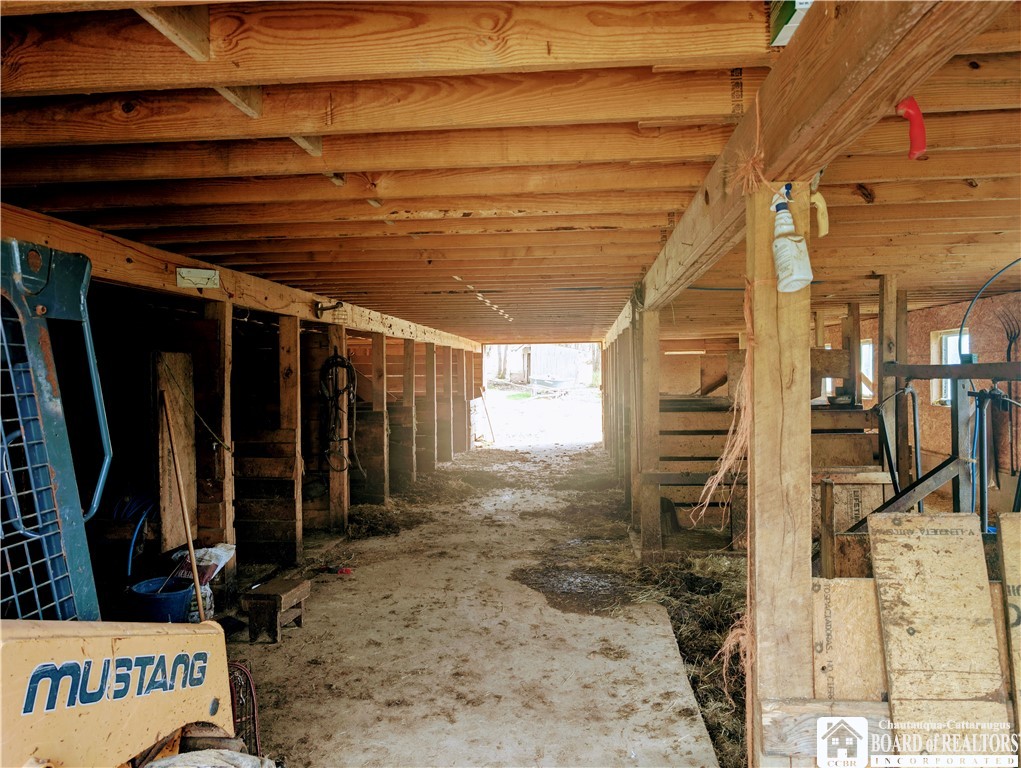9480 Ravlin Hill Road French Creek, NY 14724 - Photo 32 of 44 Stalls Barn 1st floor
