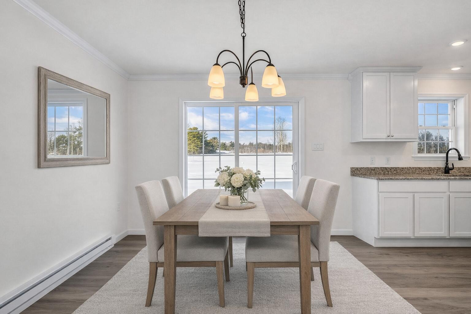 144 Curtis Street Pittsfield, ME 04967 - Photo 6 of 43 Dining area - virtually staged