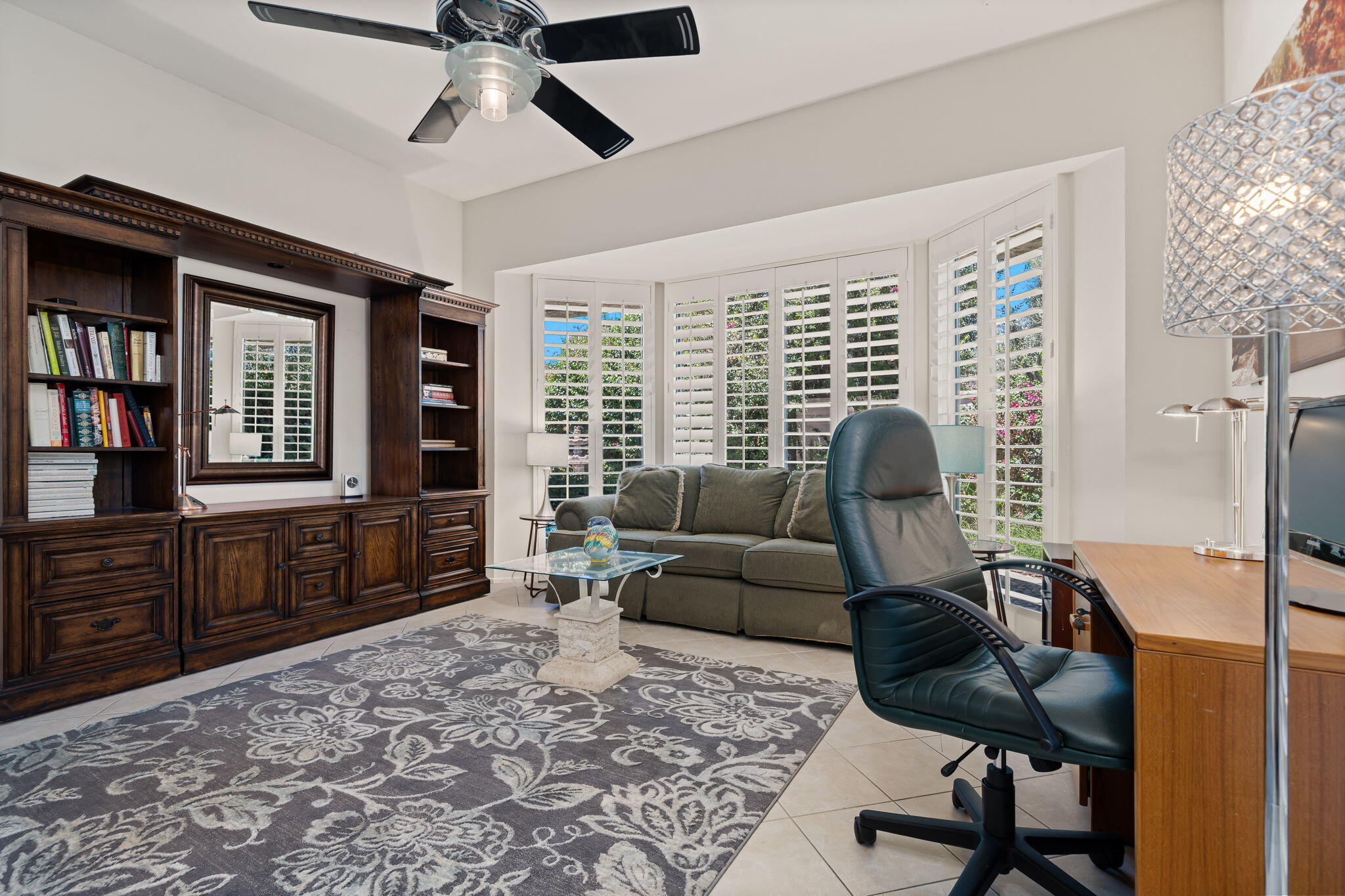 5 Stanford Drive Rancho Mirage, CA 92270 - Photo 51 of 53 a living room with furniture and a window