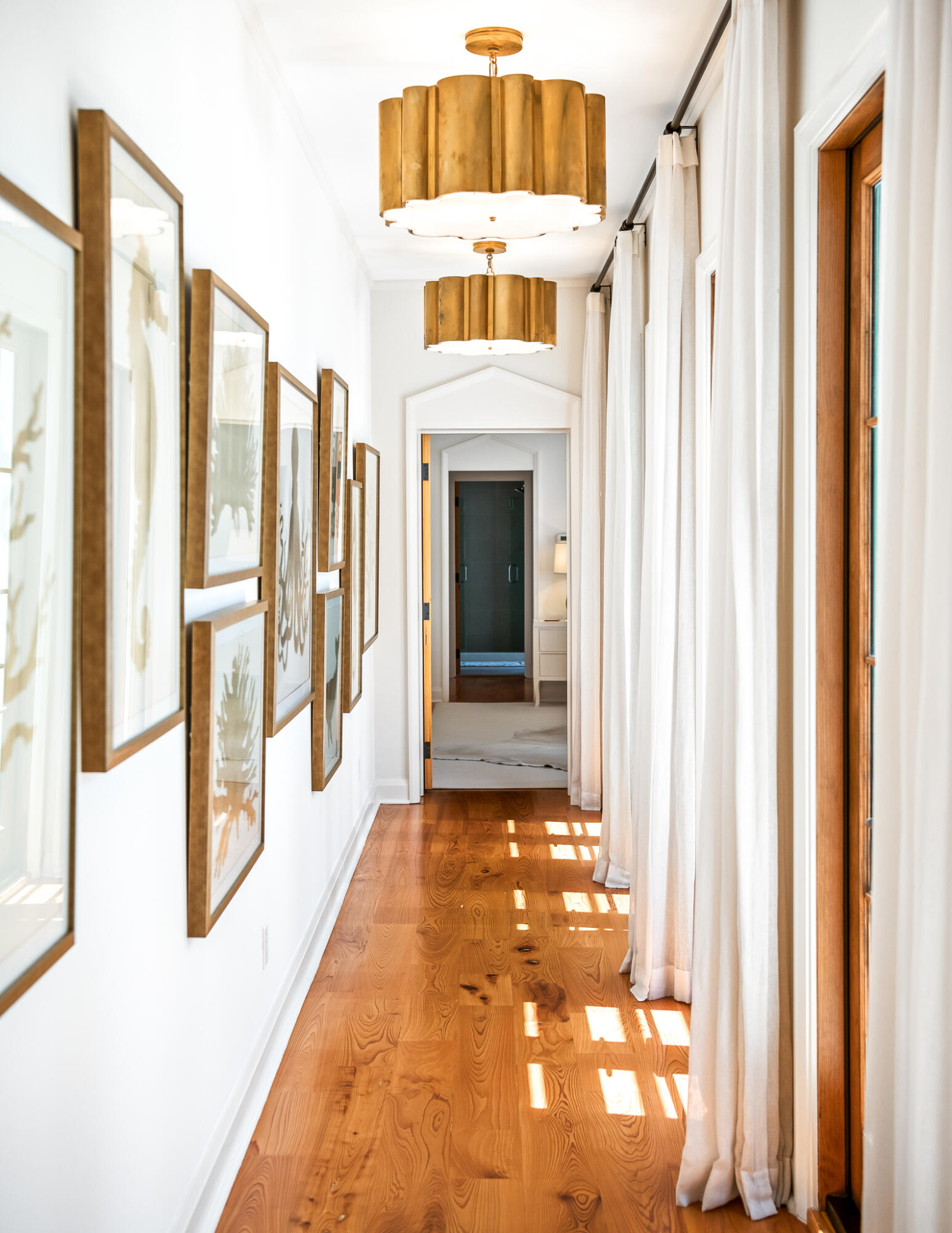 101 Charles Street Inlet Beach, FL 32461 - Photo 18 of 59 a view of a hallway with wooden floor and entryway