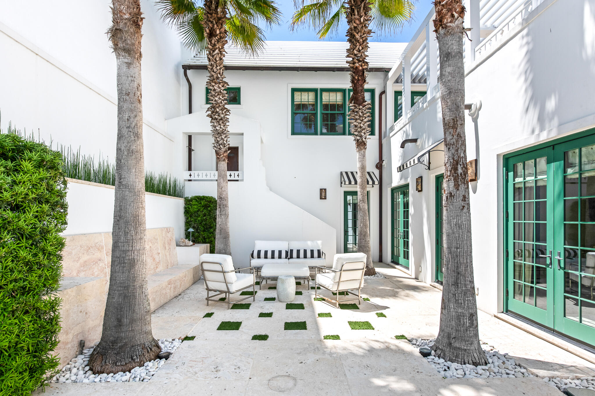 101 Charles Street Inlet Beach, FL 32461 - Photo 36 of 59 a view of a house with a patio