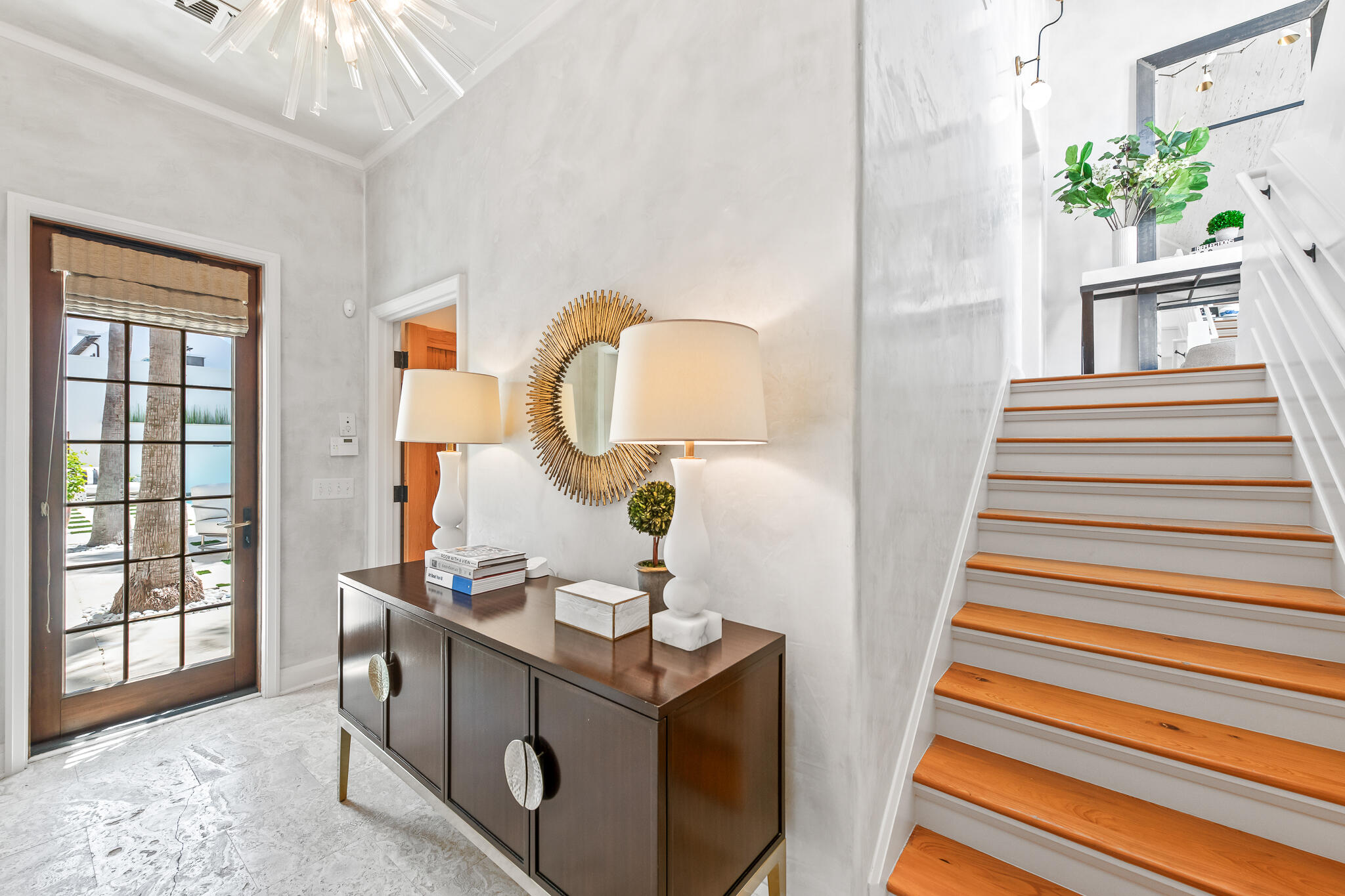 101 Charles Street Inlet Beach, FL 32461 - Photo 7 of 59 a living room with furniture and a mirror