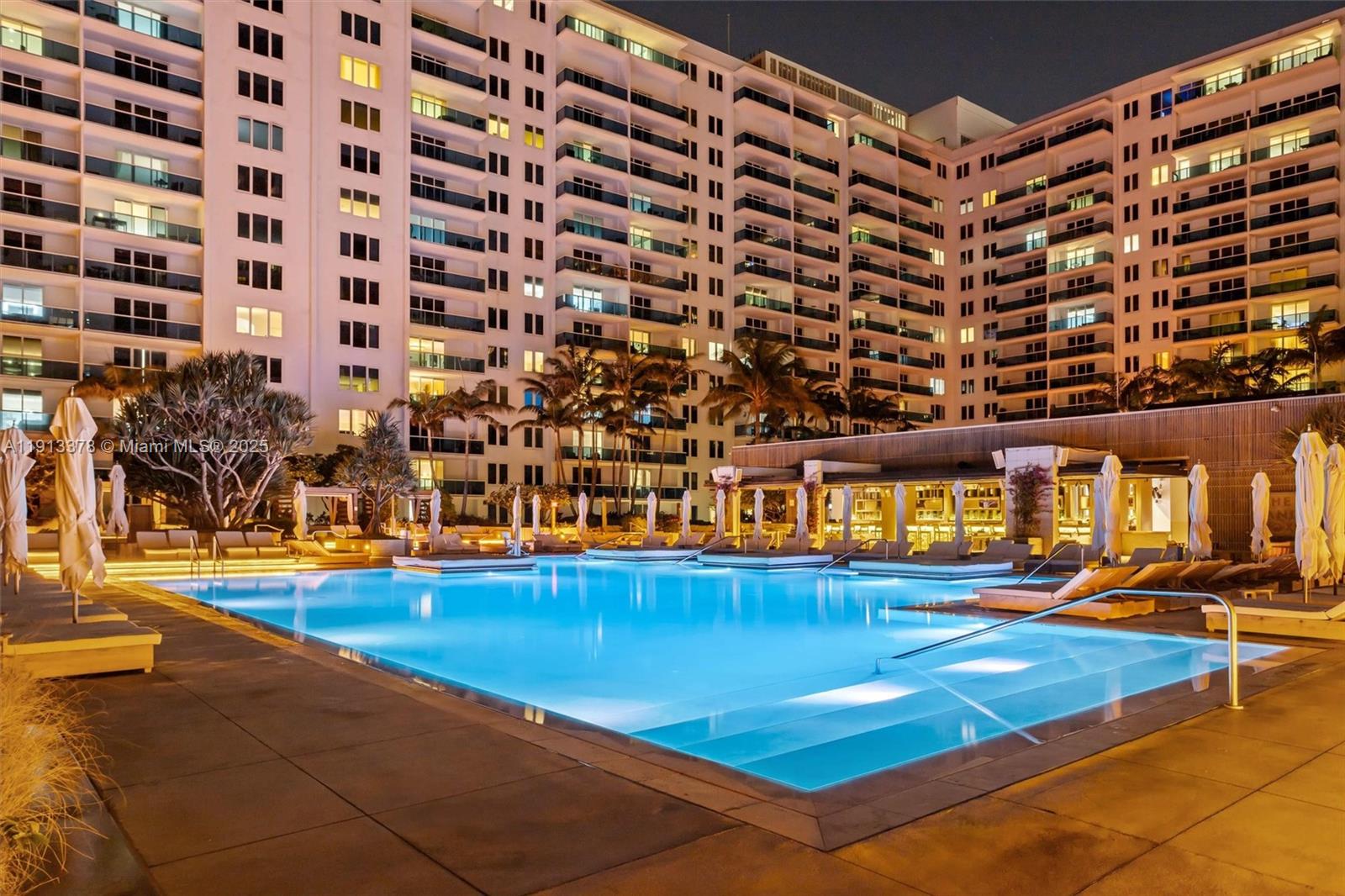 2301 Collins Avenue, Unit 1634 Miami Beach, FL 33139 - Photo 14 of 56 a view of swimming pool with an outdoor space