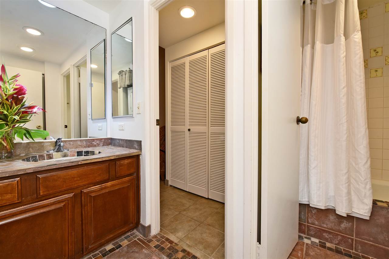 3875 Lower Honoapiilani Road, Unit B103 Lahaina, HI 96761 - Photo 24 of 30 a view of a kitchen from the hallway