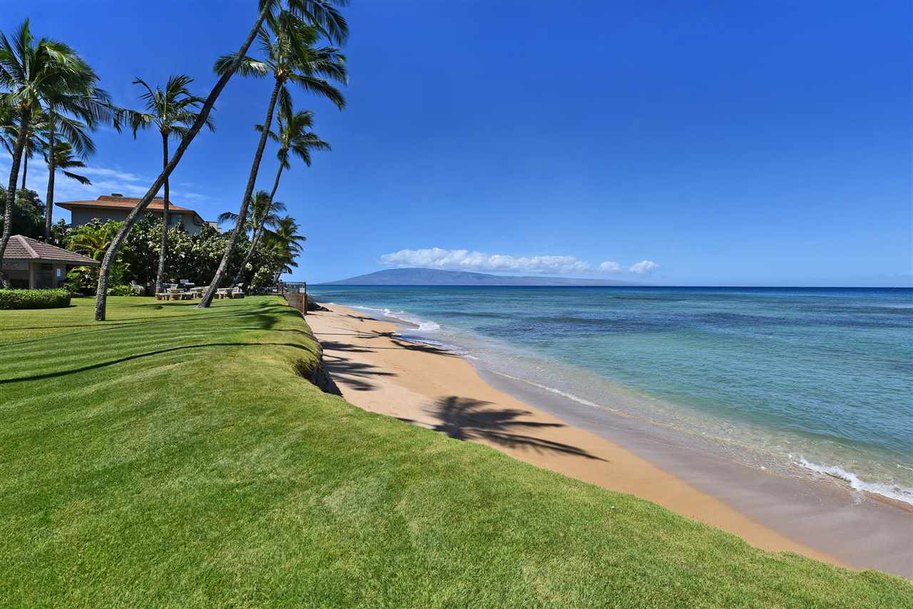 3875 Lower Honoapiilani Road, Unit B103 Lahaina, HI 96761 - Photo 29 of 30 a view of a golf course with a lake