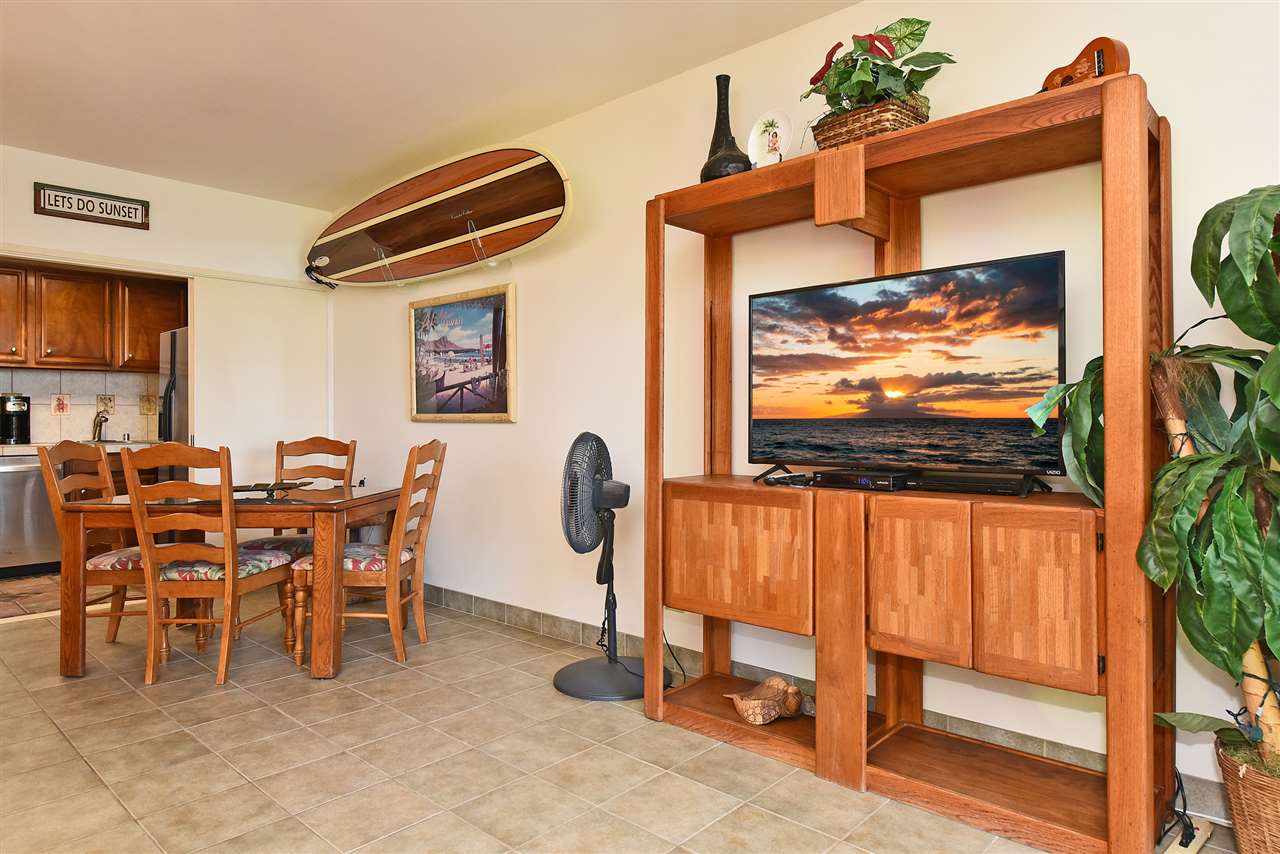 3875 Lower Honoapiilani Road, Unit B103 Lahaina, HI 96761 - Photo 10 of 30 a view of a dining room with furniture window and outside view