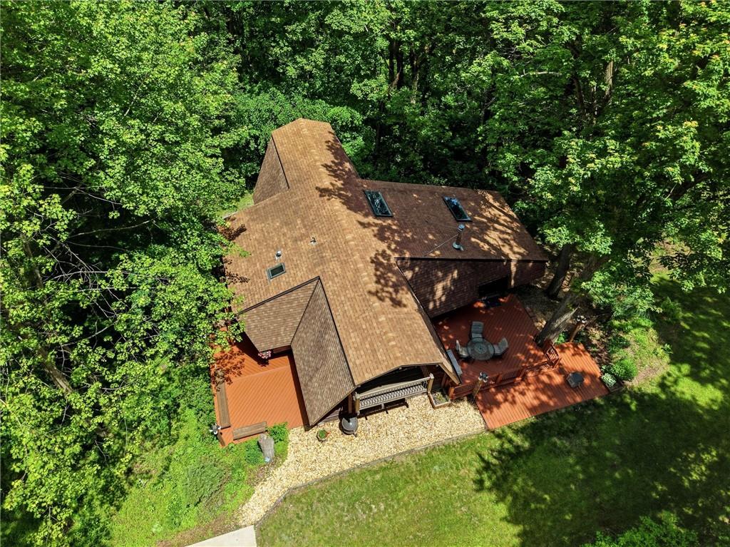 6110 Saltsburg Road Murrysville, PA 15668 - Photo 40 of 47 an aerial view of a backyard