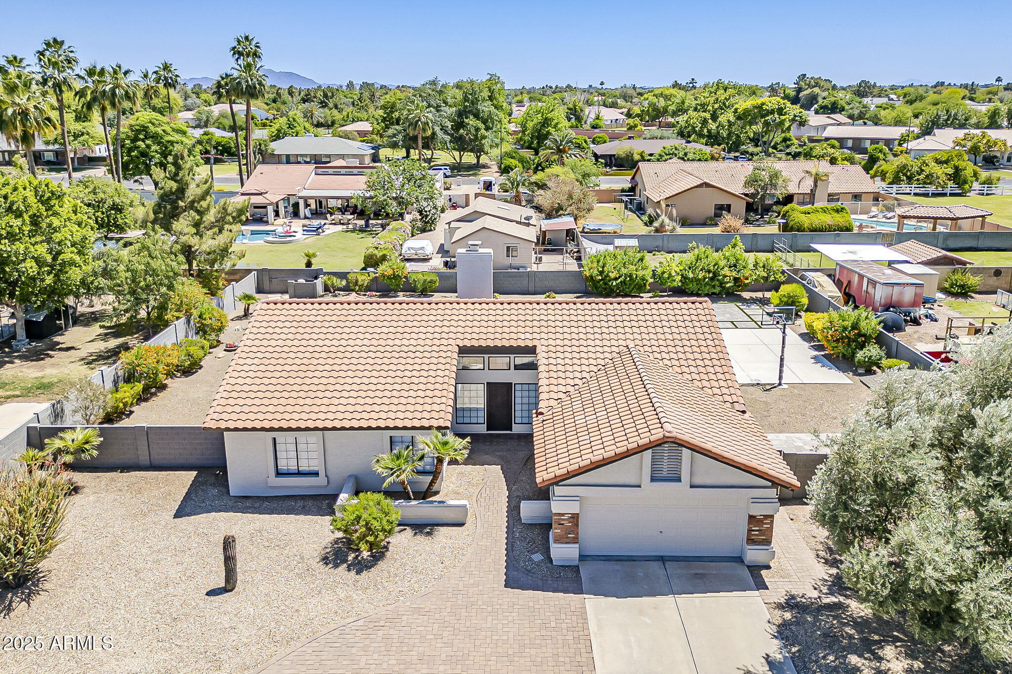 625 East Silver Creek Road Gilbert, AZ 85296 - Photo 2 of 33 2-web-or-mls-Silver Creek Aerial-2
