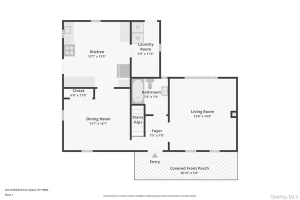 $625,000 | 422 North Midland Avenue, Nyack, NY 10960