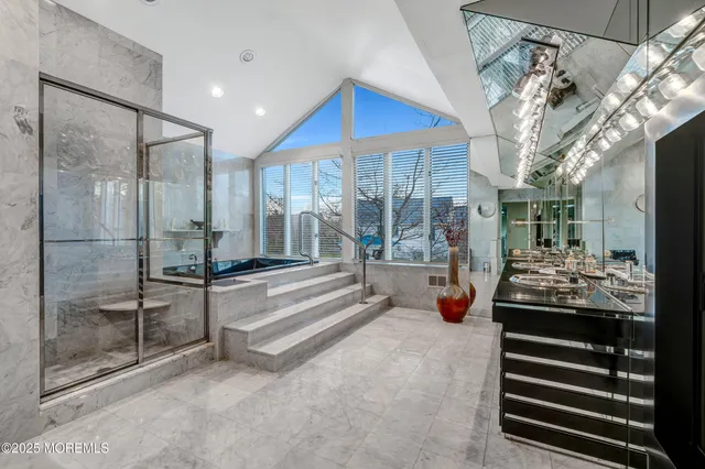 a room with gym equipment