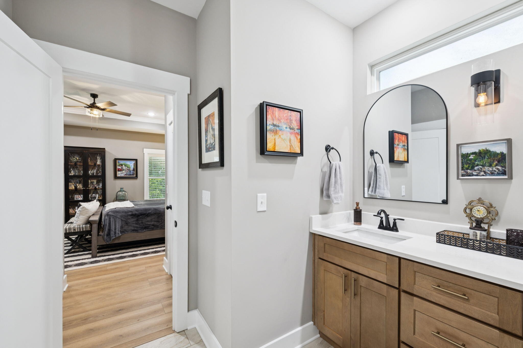 75 Battleview Drive Ringgold, GA 30736 - Photo 22 of 58 a en suite bathroom with a sink and a mirror