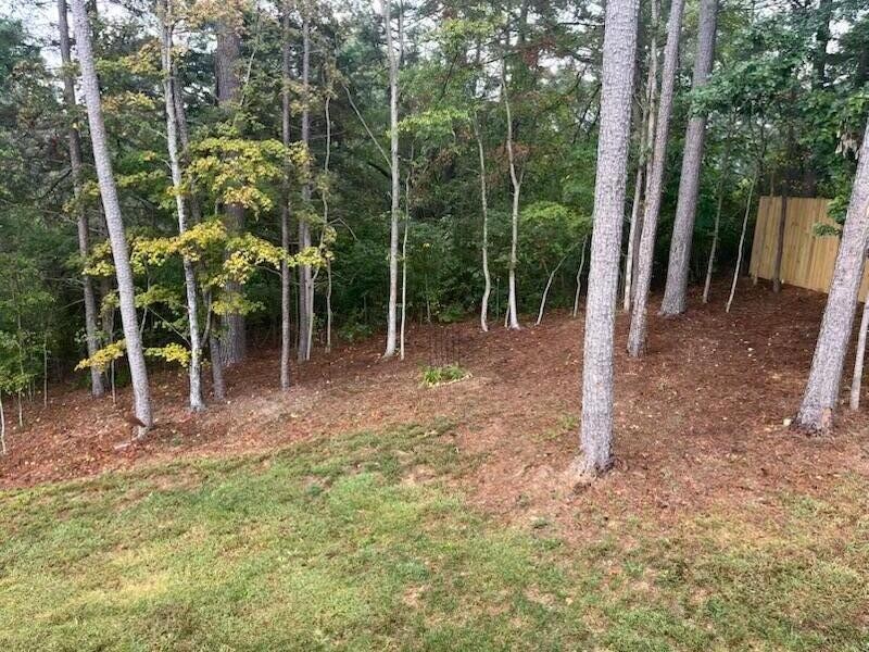 75 Battleview Drive Ringgold, GA 30736 - Photo 51 of 58 a view of a forest with sink and wooden fence