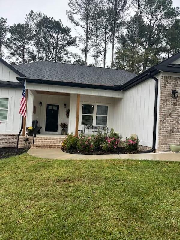 75 Battleview Drive Ringgold, GA 30736 - Photo 56 of 58 a view of a house with backyard and porch