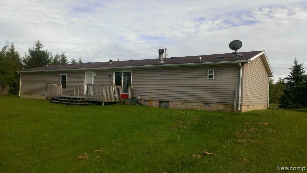 4911 Casey Road Dryden, MI 48428 - Photo 4 of 5 REAR VIEW