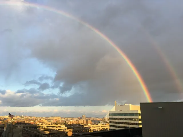 a view of a balcony with an ocean view
