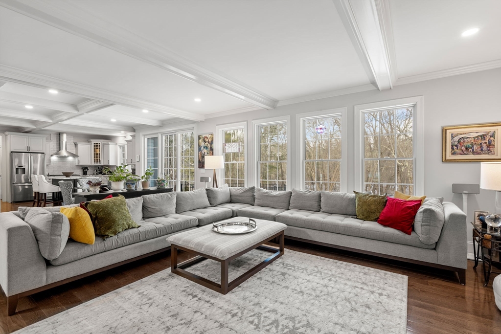 72 Moore Road Wayland, MA 01778 - Photo 12 of 23 a living room with furniture and a large window