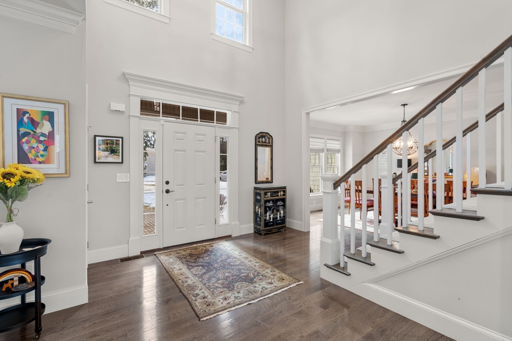 72 Moore Road Wayland, MA 01778 - Photo 2 of 23 a view of entryway with livingroom and furniture