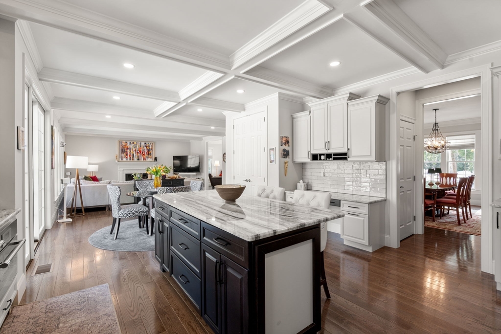 72 Moore Road Wayland, MA 01778 - Photo 7 of 23 a open kitchen with stainless steel appliances granite countertop lots of counter top and refrigerator