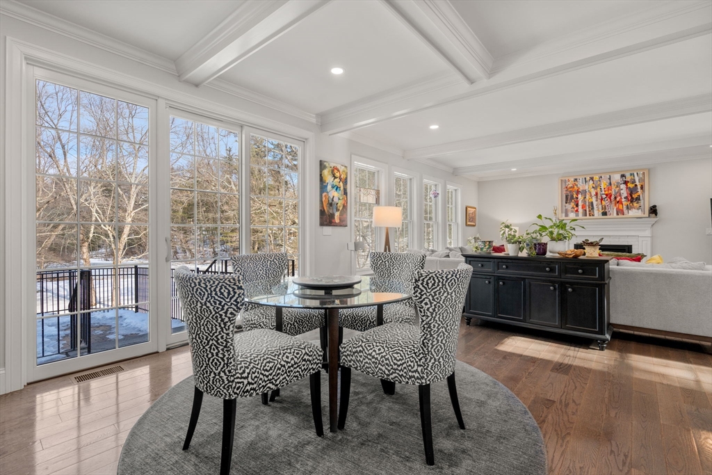 72 Moore Road Wayland, MA 01778 - Photo 9 of 23 a dining room with furniture and window