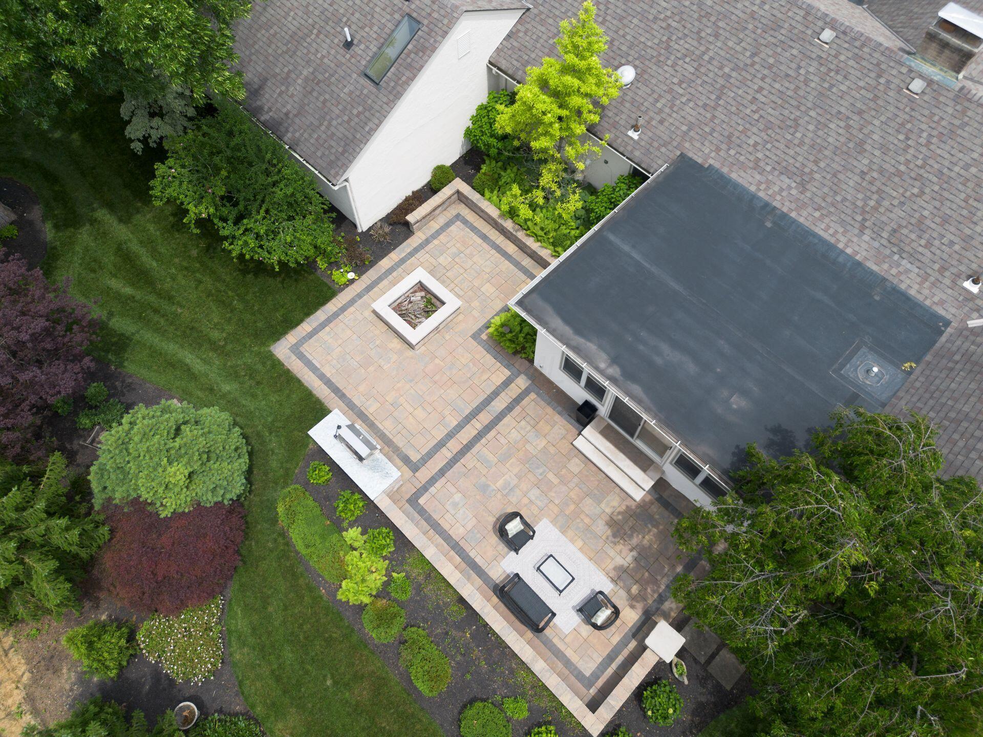 2841 Doncaster Road Columbus, OH 43221 - Photo 69 of 72 Drone Rear View