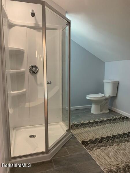 2312 State Road Richmond, MA 01254 - Photo 31 of 37 a bathroom with a shower and a toilet