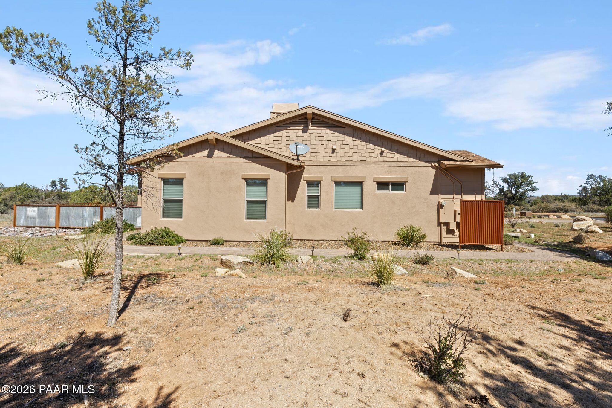 4850 West Three Forks Road Prescott, AZ 86305 - Photo 40 of 69 a view of a house with a snow in the background