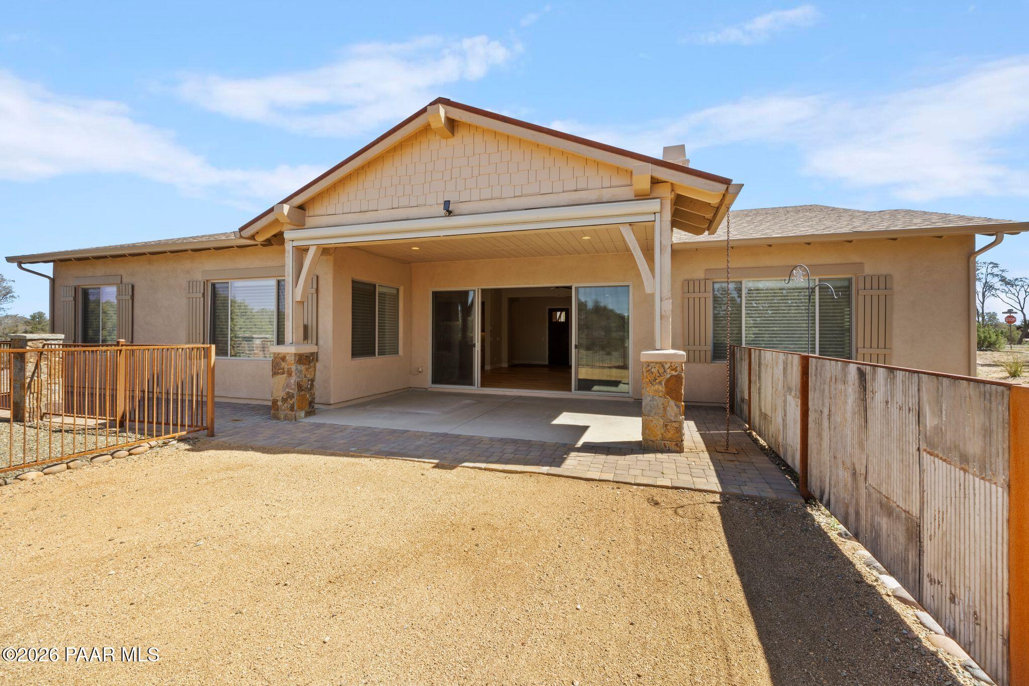 4850 West Three Forks Road Prescott, AZ 86305 - Photo 45 of 69 a front view of a house with a outdoor view