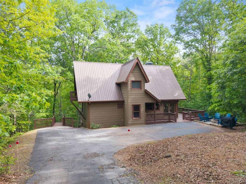 53 Elm Ridge Drive Cleveland, GA 30528 - Photo 56 of 60 a house view with a outdoor space