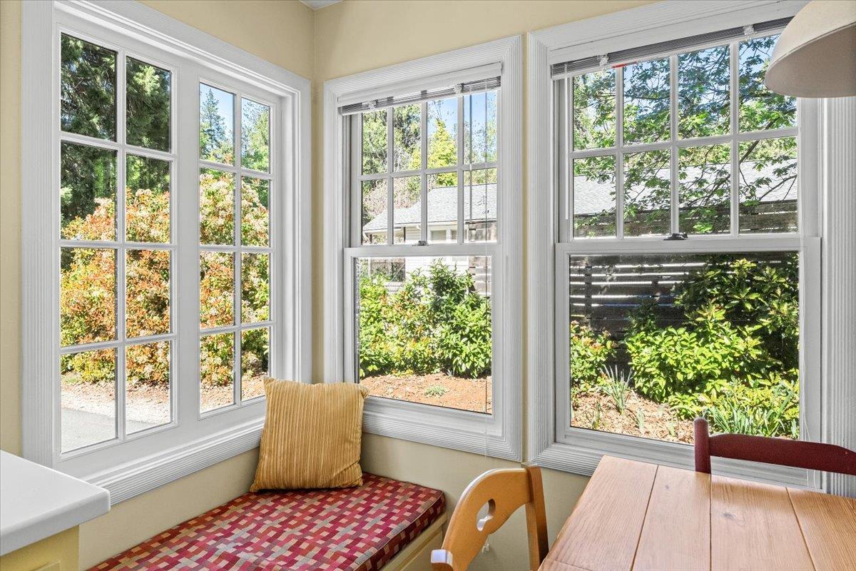 10041 Greenwood Road Grass Valley, CA 95945 - Photo 24 of 65 a outdoor living space with furniture and a potted plant