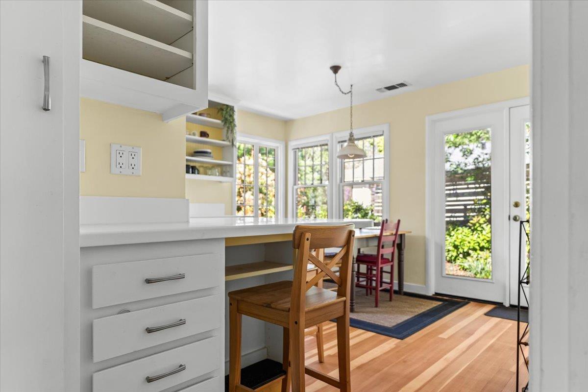 10041 Greenwood Road Grass Valley, CA 95945 - Photo 26 of 65 a view of a dining room with furniture and window