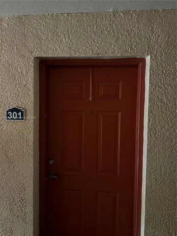 a close view of wooden door