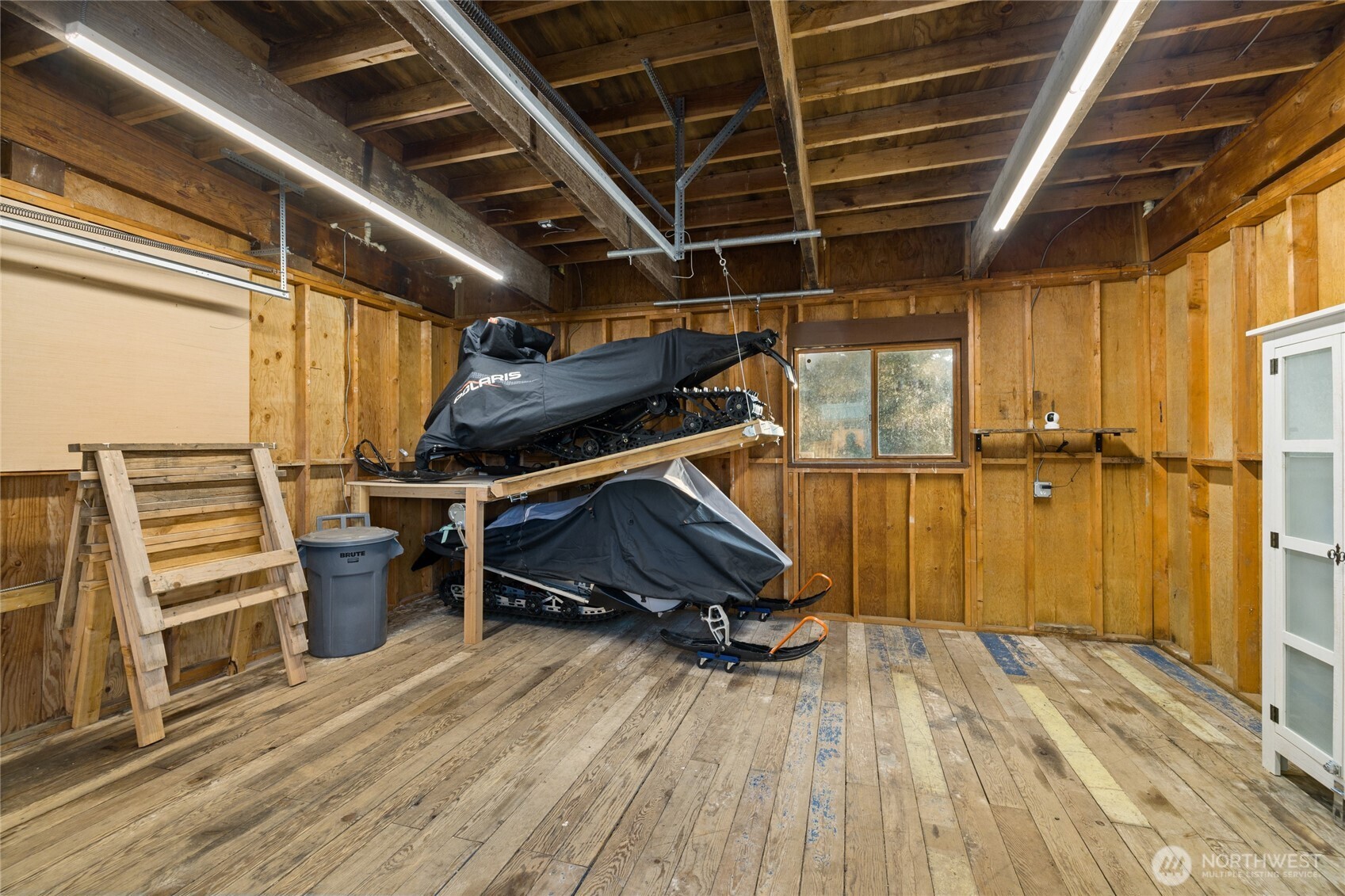 811 Horse Heaven Road Cle Elum, WA 98922 - Photo 34 of 40 a view of a storage room with wooden floor