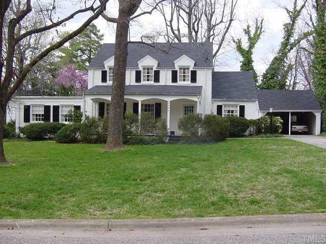 2634 Dover Road Raleigh, NC 27608 - Photo 1 of 1 a front view of a house with a yard