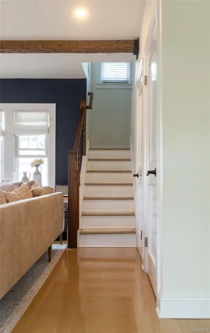 a view of entryway with a front door