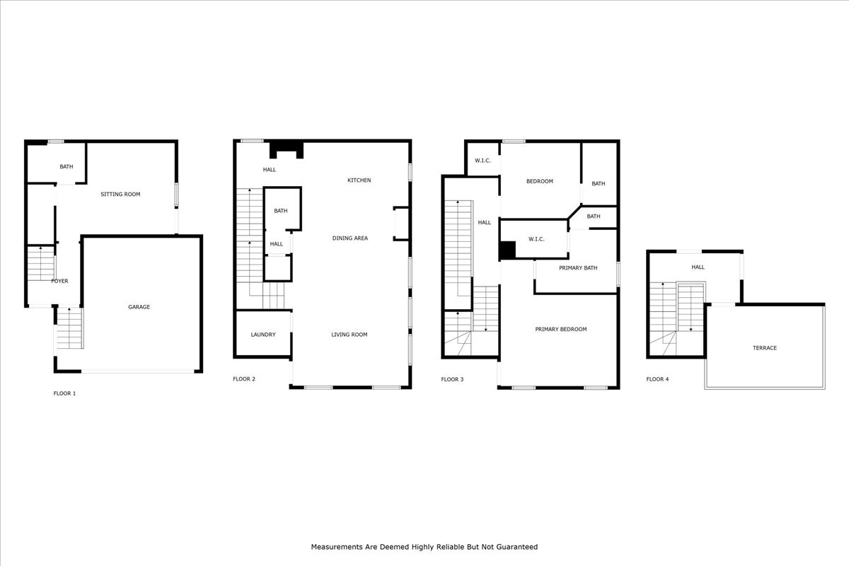 1005 Bingham Street, Unit 5 Houston, TX 77007 - Photo 50 of 50 The entire floor plan