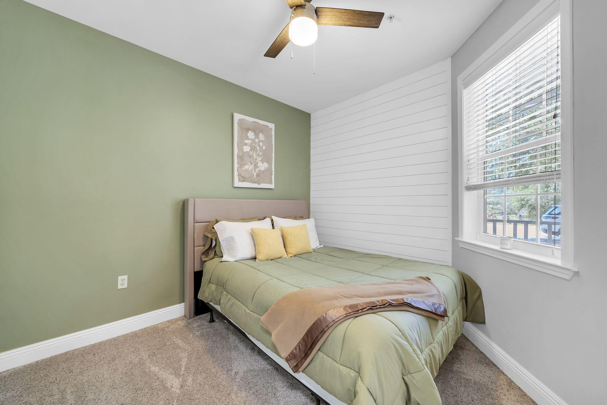 117 Village Boulevard, Unit 711 Santa Rosa Beach, FL 32459 - Photo 17 of 47 a bed sitting in a bedroom next to a window