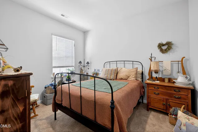 a workspace with furniture and a window