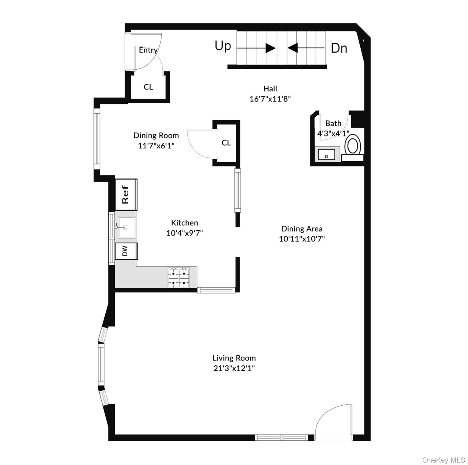 309 Pelham Road New Rochelle, NY 10805 - Photo 48 of 48 Floor plan for 104 Leyland Ave
