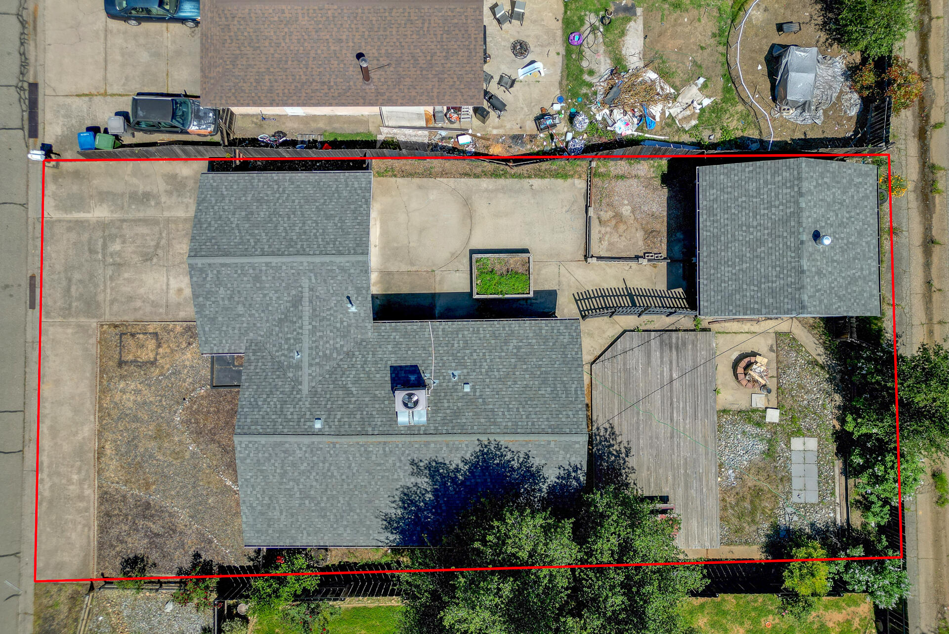 2689 Shasta View Drive Redding, CA 96002 - Photo 32 of 33 an aerial view of a house