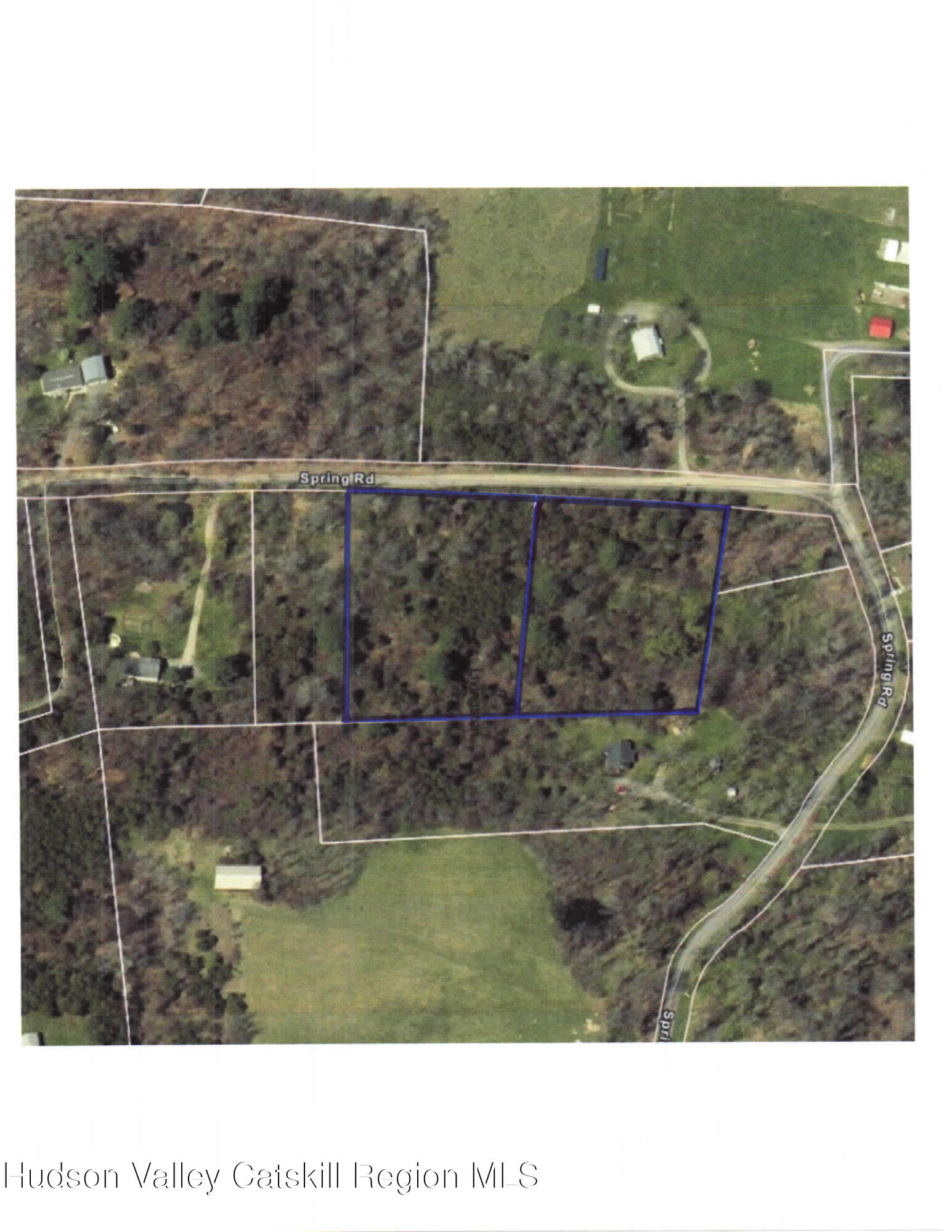 0 Spring Road Hudson, NY 12534 - Photo 2 of 6 Spring Rd tax map parcel outline003