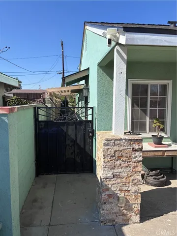a view of open water heater and dining room