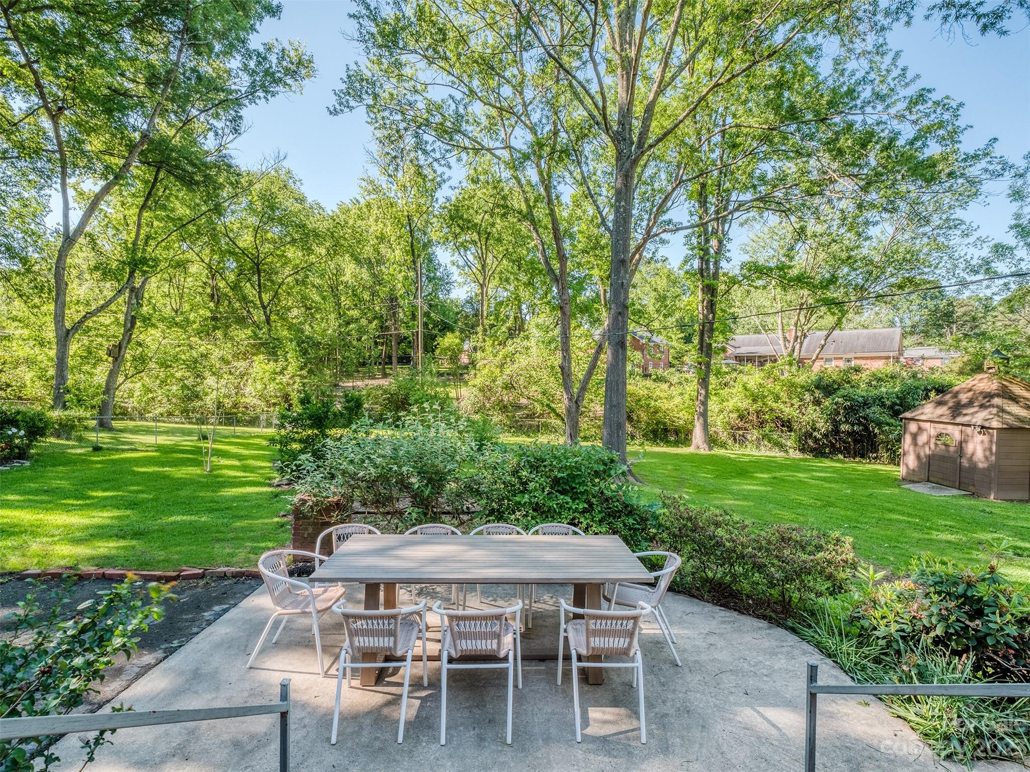 2819 Eastburn Road Charlotte, NC 28210 - Photo 28 of 34 a outdoor view with a sitting space