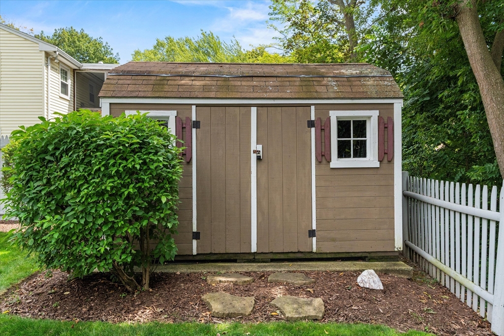 42 Crescent Saugus Ma Saugus, MA 01906 - Photo 34 of 38 a front view of a house with garden