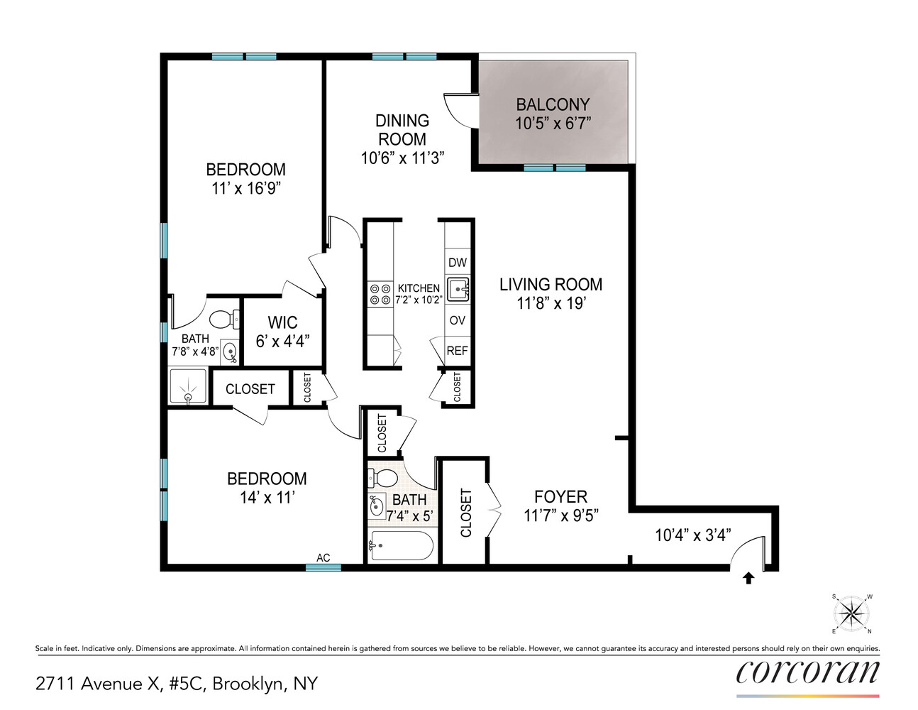 2711 Avenue X, Unit 5C Brooklyn, NY 11235 - Photo 11 of 11