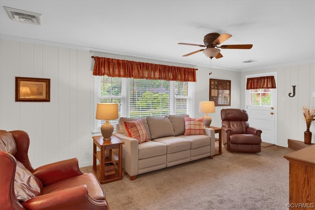 900 Ryder Road Richmond, VA 23235 - Photo 29 of 47 a living room with furniture and a large window