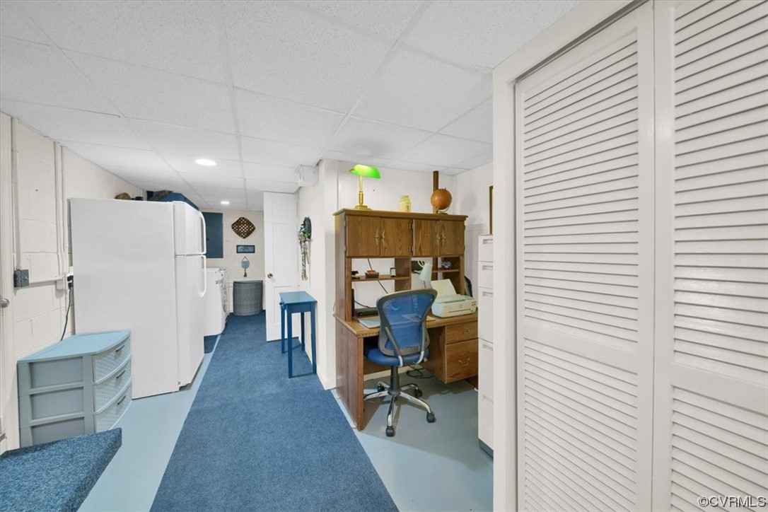 900 Ryder Road Richmond, VA 23235 - Photo 37 of 47 a view of a kitchen with refrigerator and a stove