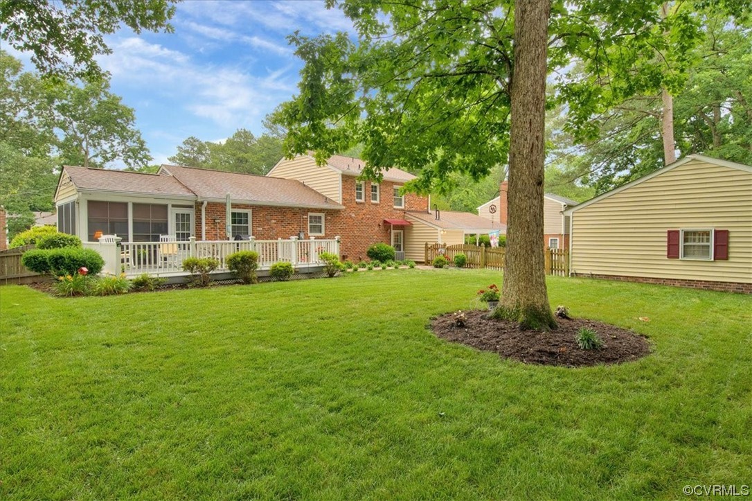 900 Ryder Road Richmond, VA 23235 - Photo 44 of 47 a front view of house with yard and green space