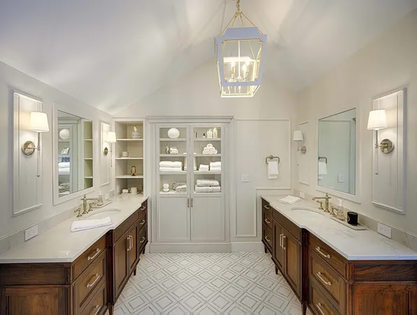 a white bath tub sitting in a bathroom next to a window